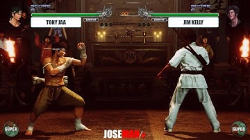 TONY JAA vs JIM KELLY - Shaolin vs Wutang 2