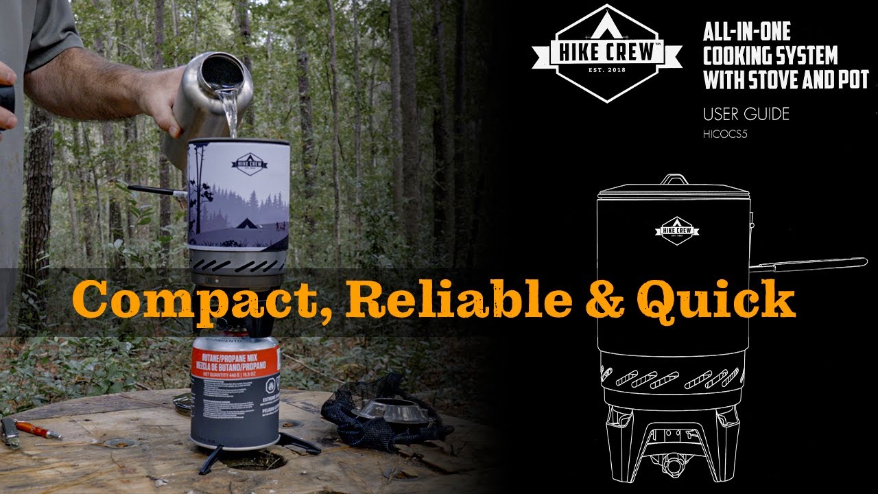 Is the Hike Crew Cook System the BEST Portable Stove for Camping?