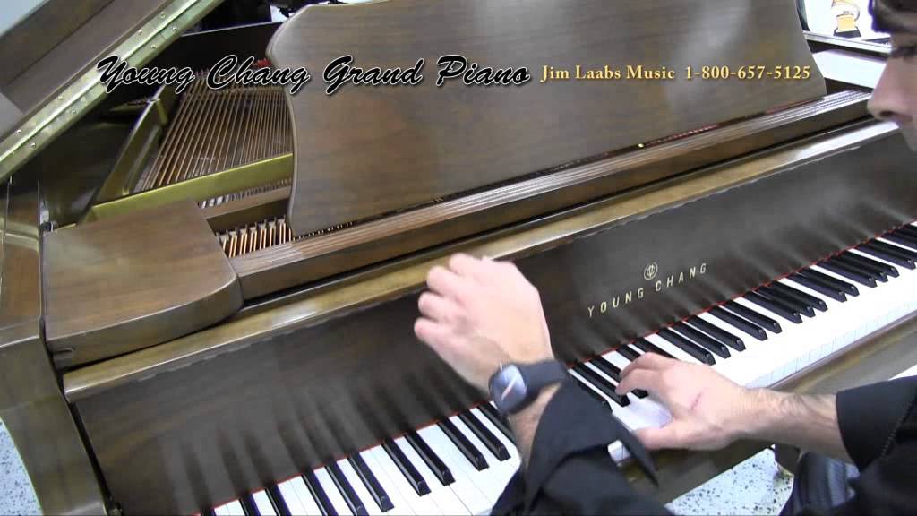 Young Chang Grand Piano - YouTube
