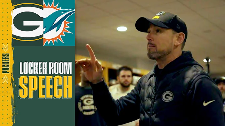 Matt LaFleur's locker-room speech after Packers' v...