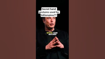Secret hand gestures used by billionaires?? #elonmusk #trump
