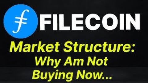 Filecoin (FIL) Market Structure Update, Is The Move A PullBack Or Break Of Structure