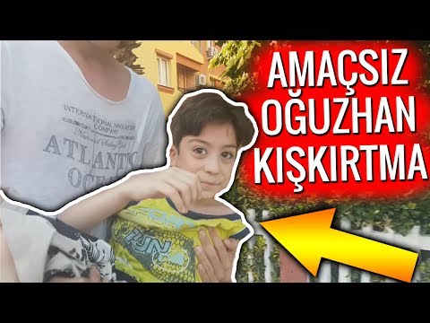 AMAÇSIZ OĞUZHAN'A KIŞKIRTMA YAPTIK !