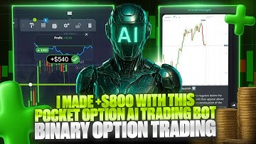 I MADE +$800 WITH THIS POCKET OPTION AI TRADING BOT | BINARY OPTION TRADING | POCKET OPTION BOT