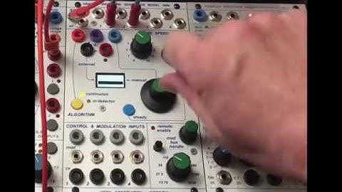 Keen Assoc Buchla 268e tutorial 1