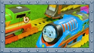 Thomas, Percy and Diesel | Hot Turbo Tug-of-War Challenge with Thomas and Friends!