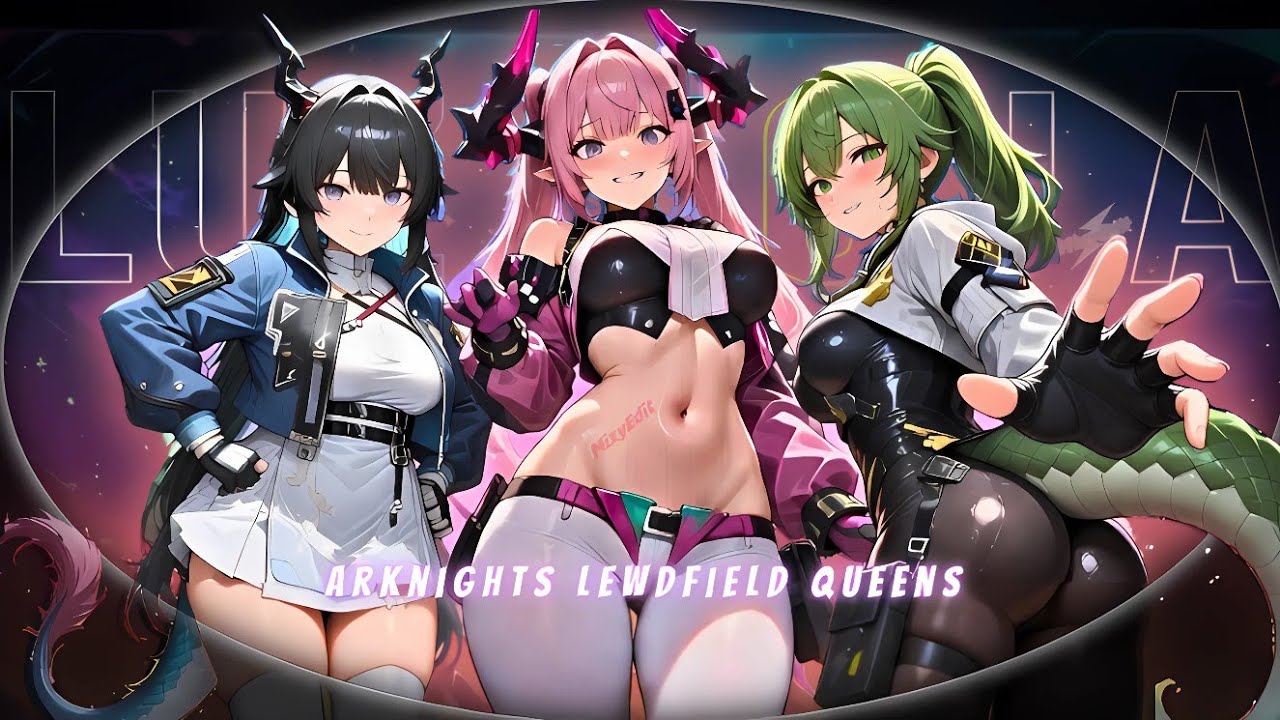 Arknights Endfield Lewdfield Queens Phonk | Yvonne x Chen Qianyu x Fluorite x Luz Roja (Slowed)