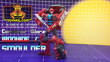 Labels for Combiner Wars Ironhide - Smoulder conversion kit