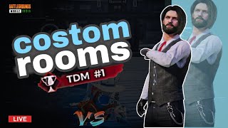 1v1 TDM LIVE | BGMI 1V1 TDM LIVE | BGMI CUSTOM ROOM LIVE |Ajy playz|TDM LIVE ROOM LIVE|#bgmi