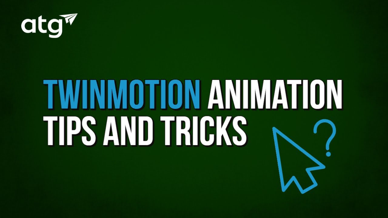 Twinmotion Animation Tips and Tricks - YouTube