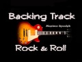 Lam /Am Rock and Roll Backing Track Guitar 60'