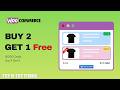How to Setup Buy 2 Get 1 Free in WooCommerce | WooCommerce Discount Rules Tutorial