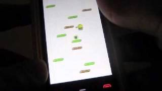 Doodle jump for Nokia n8, 5230, 5800, 5530, x6, n97 (s60v5)(The popular Iphone game Doodle jump on Nokia 5530 using the accelerometer ( moving/ tilting the phone). Also works on Nokia 5800, n97, n97mini, x6 and ..., 2010-11-13T08:02:52.000Z)