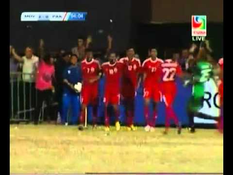 Ali Ashfaq's (Maldives) superb solo goal against Pakistan