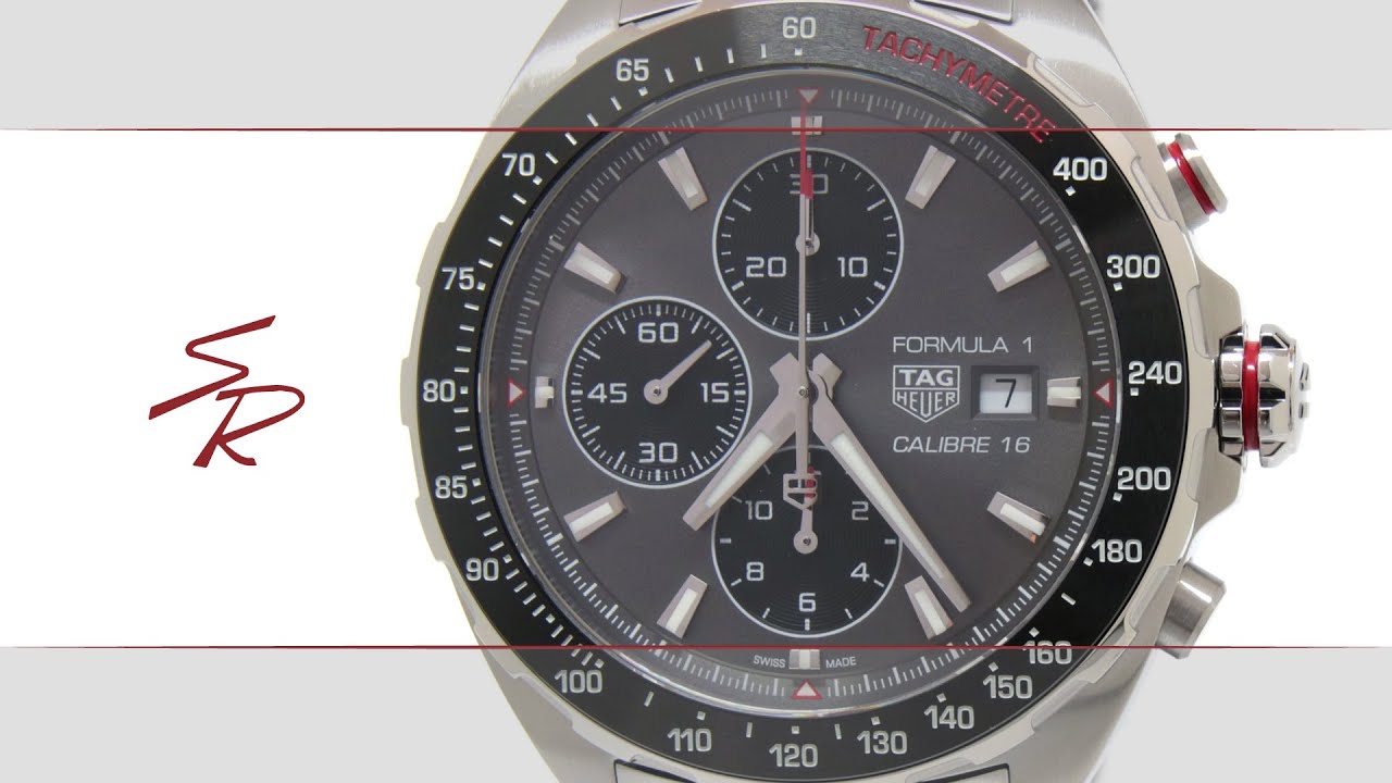 TAG Heuer Formula 1 Chronograph Calibre 16 Automatic Men 44 mm -  CAZ2012.BA0970