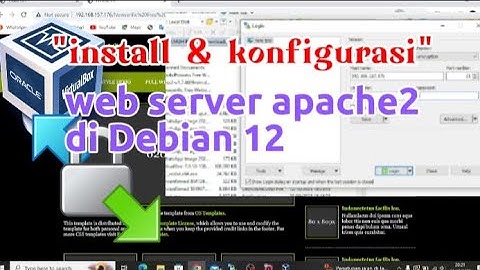 cara install dan konfigurasi web server apache2 di Debian12
