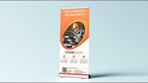 Roll up Banner Design In CorelDRAW Tutorial