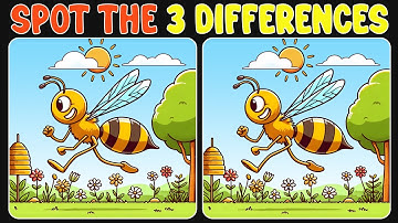 🧩🧠Spot The Difference : Test Your Observation Skills | Find The Difference #50