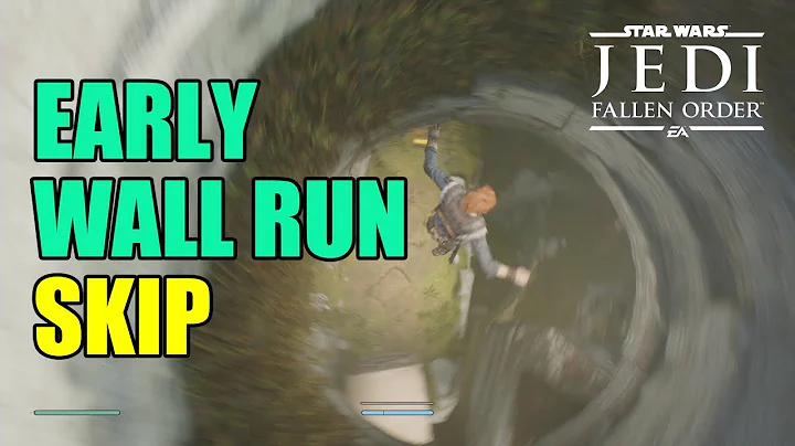 Star Wars Jedi: Fallen Order (PS4) - Early Wall Run Skips (Speedrun Strategy)