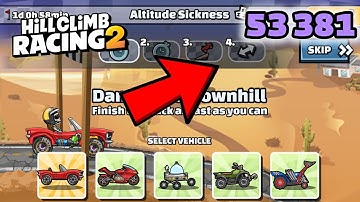 53,388 (53,490) in Altitude Sickness - Hill Climb Racing 2