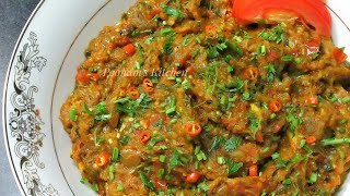 Hi friends, presenting you baingan bharta recipe in hindi. this is a
gujarati style baigan prepared by roasting on fire. inserting garlic
insi...