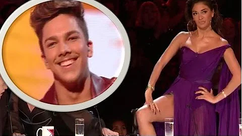 Matt Terry: Nicole Flirts & FLASHES Her Underwear ...