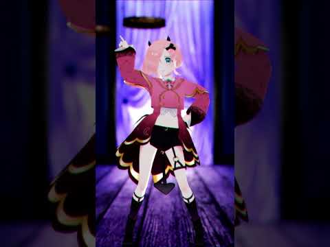 【MMD】#ビビデバ 自作3Dにサビダンス踊ってもらった【Vtuber】 #shorts #mmd #vtuber