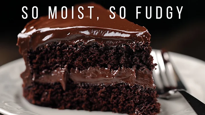 Moist & Fudgy Chocolate Cake with Everyday Ingredients thumbnail