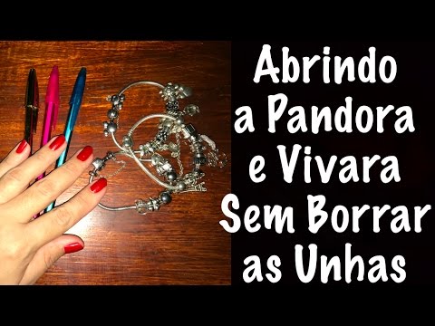 Como abrir as pulseiras pandora e vivara