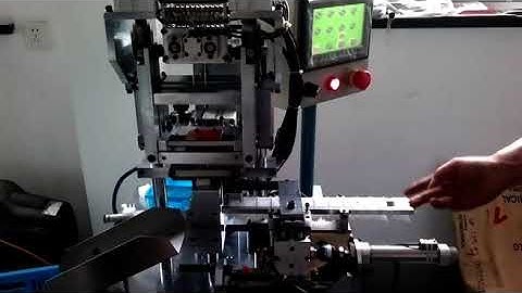 Automatic pin insertion machine WIP-08. For transformer, relay & step motors