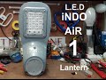 Led time indo air 1 street lantern in detail