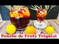 Ponche de fruta tropical / Agua Fresca