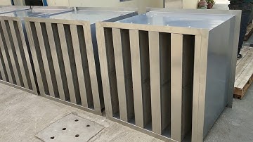 Sound Attenuators for D.G Room Hot Air Exhaust Ventilation.