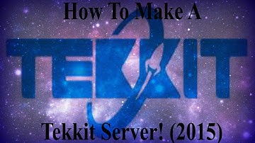 How To Make A Tekkit Server With Port Forward - Mac - No Hamachi (2016)