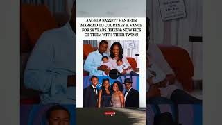 Celebrity 💑 Angela Bassett & Courtney B. Vance 28 Years Strong with Their Twins Then & Now#shorts #fyp #viral Wealth