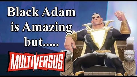 Black Adam is AMAZING but... | MultiVersus | Arcade Mode
