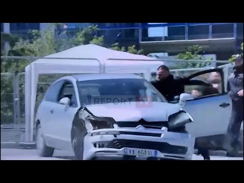 Tentoi të shtypë me makinë qytetarët në Sheshin "Skënderbej", i riu hero neutralizon shoferin