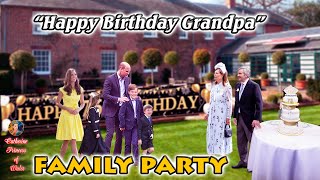 Catherine DAZZLING as She Joined William and The Children for Michael's 75th Birthday In Berkshire