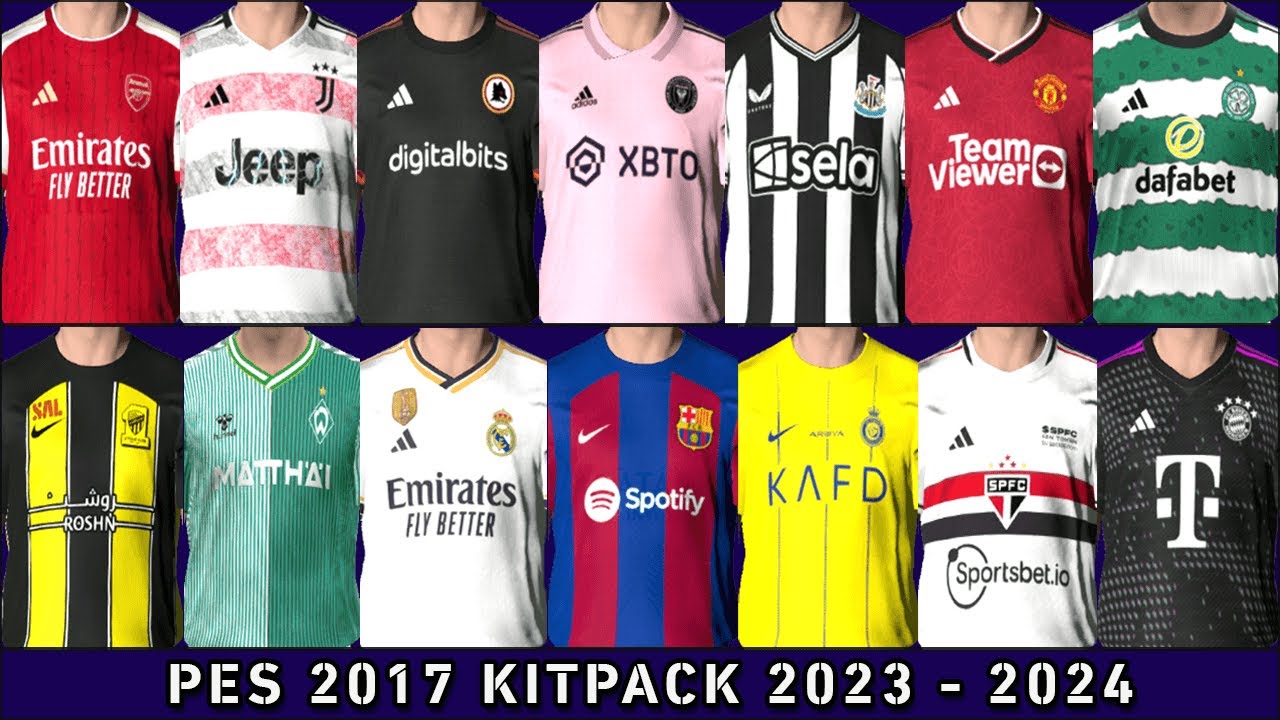 PES 2017, NEW KIT SEASON 23-2024 V2, 4/19/23