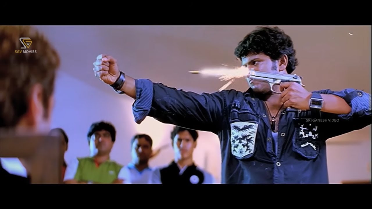 ತನ್ನ ಕೈಗೆ ತಾನೇ ಶೂಟ್ ಮಾಡಿಕೊಳ್ಳಲು ಹೋದ ರೌಡಿ ಫ್ಯಾನ್ ಪುನೀತ್ | Bindas Kannada Full Movie Highlights