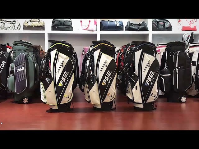 Tas Golf Caddy Golf Bag dengan shoulder strap PGM class=