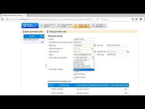 Video DVC- Hướng dẫn đăng ký sử dụng Dịch vụ công trực tuyến... - youtube