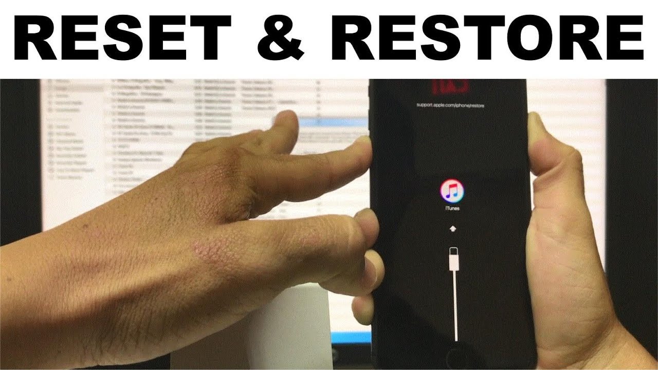 How To Reset & Restore your Apple iPhone 8 Plus -... - youtube