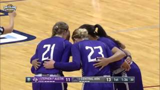 #SLCWBB: UCA 60, SFA 35 (Highlights)