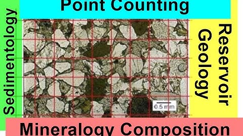 point counting method Sedimentary Rocksusing Fiji Software