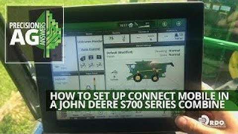 Get Setup Help with Connect Mobile on a Combine