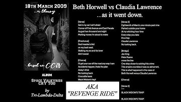 REVENGE RIDE: Beth Horwell vs Claudia lawrence #music ##people&blogs