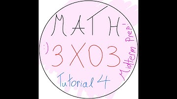 MATH 3X03 (Complex Analysis) Tutorial 4