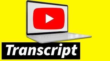 How to Open & View a Transcript on YouTube