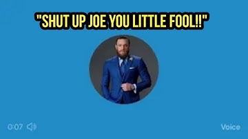 Conor McGregor vs Joe Rogan (The Twitter Voicenote)